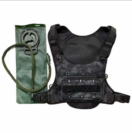 Tactical Hydration Backpack Vest - Lightweight Outdoor Hiking & Cycling Gear