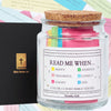 (GIFTING OFFER)Handmade 90 Day Bible Verses Jar(Comes With Christian Gift Box)