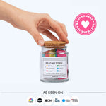 (GIFTING OFFER)Handmade 90 Day Bible Verses Jar(Comes With Christian Gift Box)