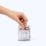 (GIFTING OFFER)Handmade 90 Day Bible Verses Jar(Comes With Christian Gift Box)