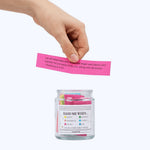 (GIFTING OFFER)Handmade 90 Day Bible Verses Jar(Comes With Christian Gift Box)