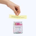 (GIFTING OFFER)Handmade 90 Day Bible Verses Jar(Comes With Christian Gift Box)