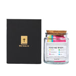 (GIFTING OFFER)Handmade 90 Day Bible Verses Jar(Comes With Christian Gift Box)
