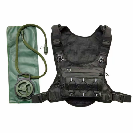 Tactical Hydration Backpack Vest - Lightweight Outdoor Hiking & Cycling Gear