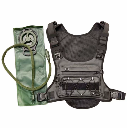 Tactical Hydration Backpack Vest - Lightweight Outdoor Hiking & Cycling Gear