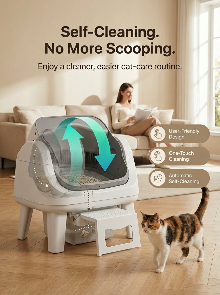 AutoScooper 12 Lite Automatic Self Cleaning Cat Litter Box